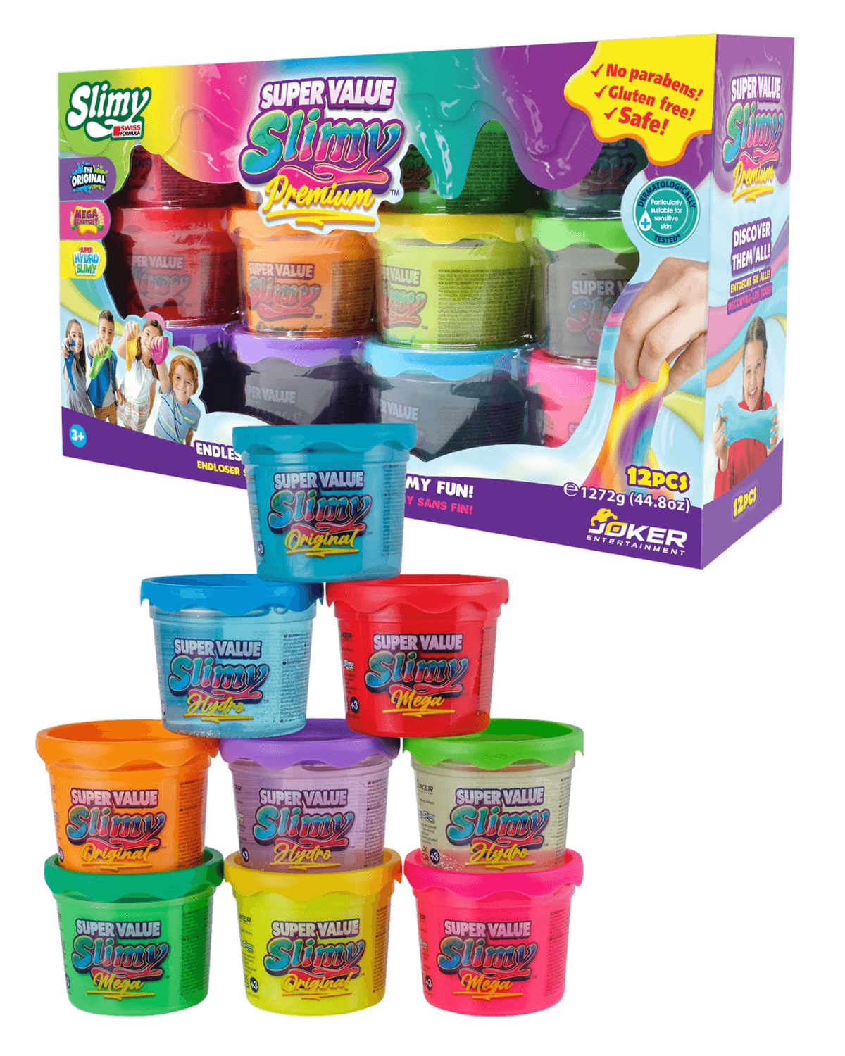 Slimy Super Value Crunchy Slimy In 4Oz Cup