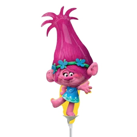 A30 Trolls - Poppy Mini Shape Foil Balloon