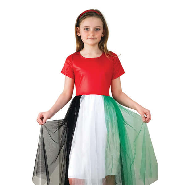 UAE National Day Dress for Girls