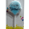 Blue Balloon Candle