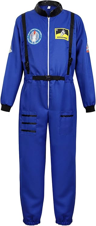 Adult Astronaut Costume โ Space Explorer Jumpsuit - Image 4