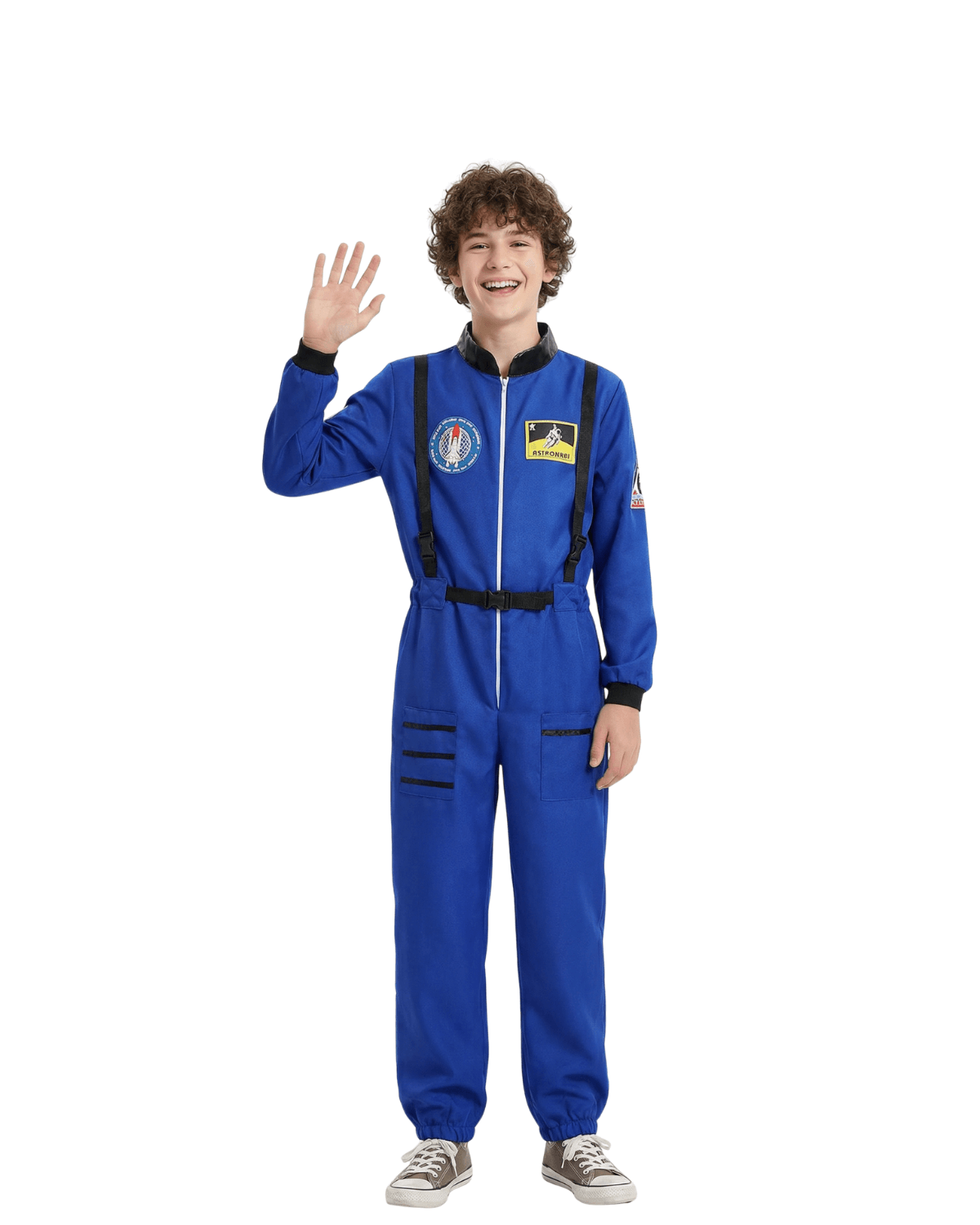 Adult Astronaut Costume โ Space Explorer Jumpsuit