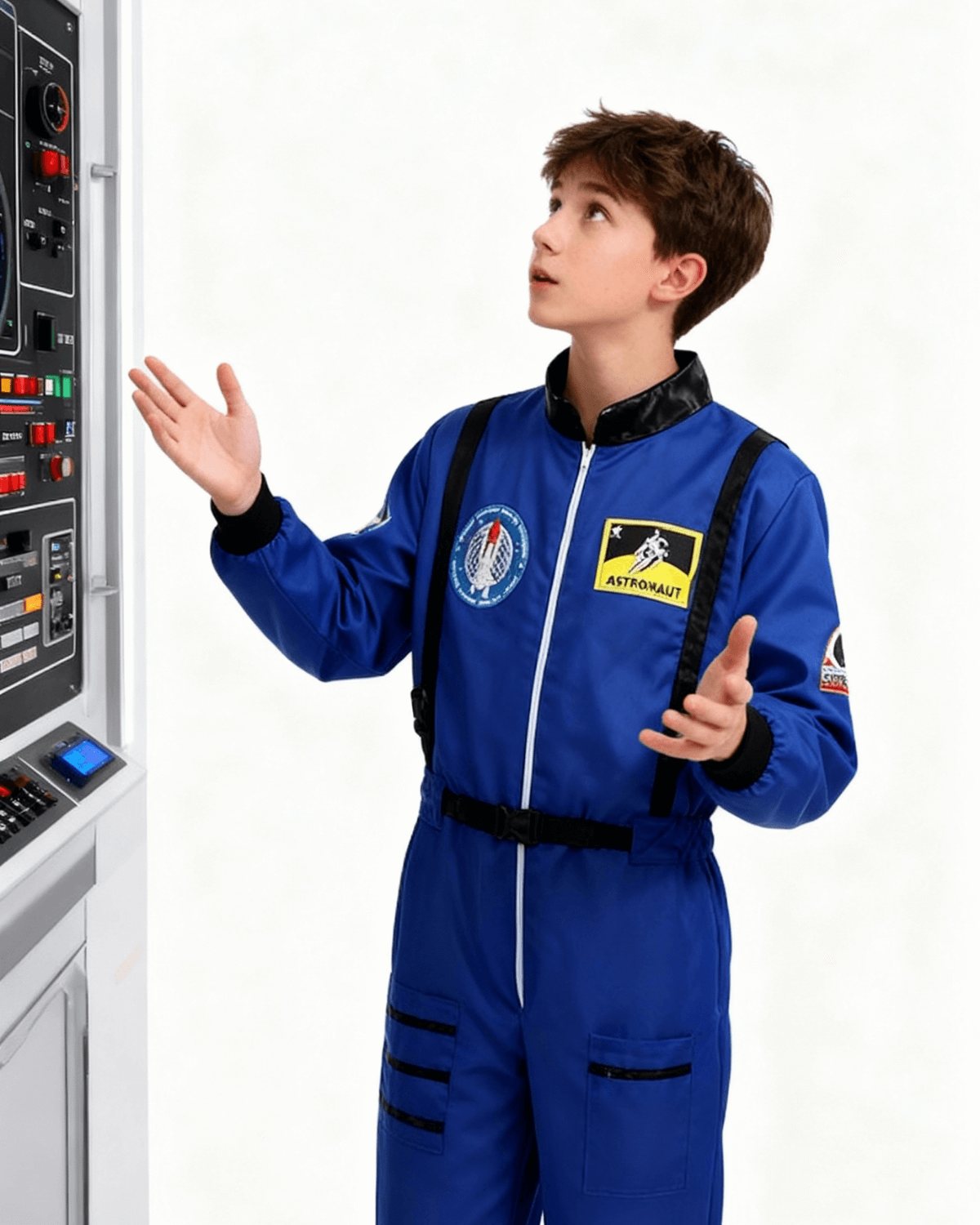 Adult Astronaut Costume โ Space Explorer Jumpsuit - Image 7