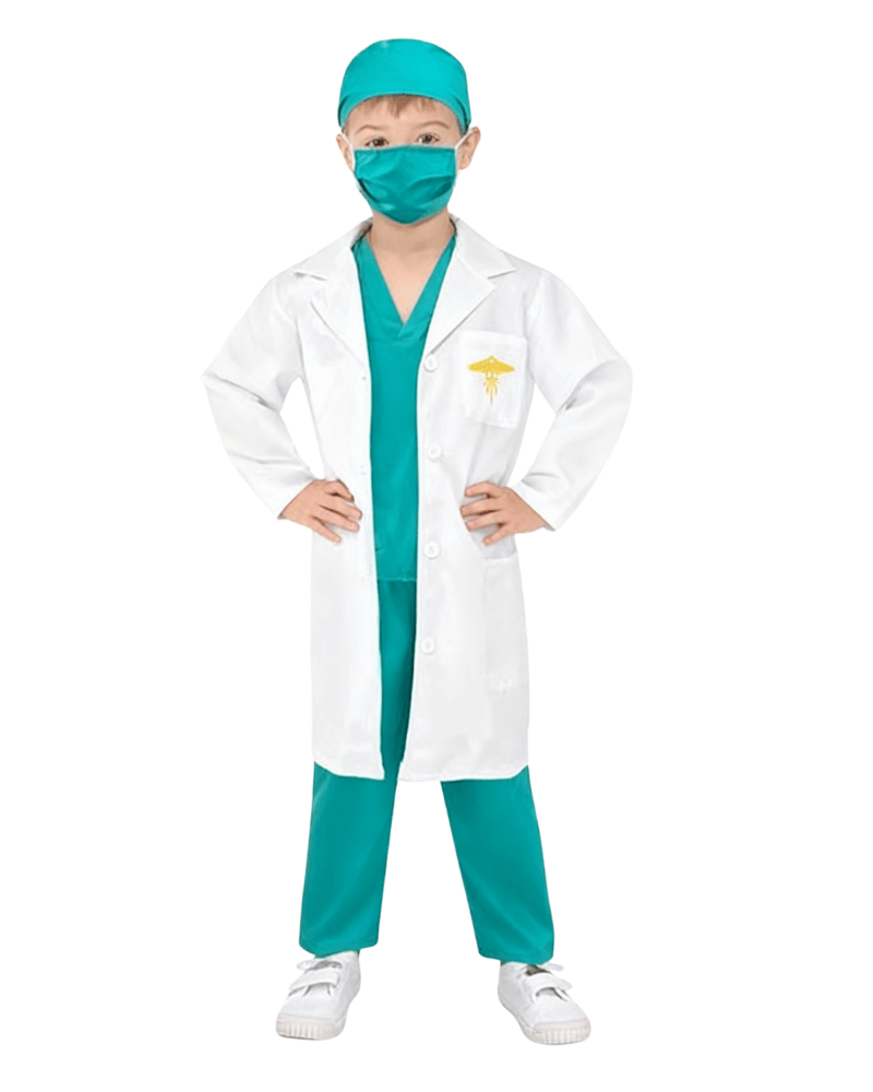 Kids Surgeon Costume , Doctor Fancy Dress Costume