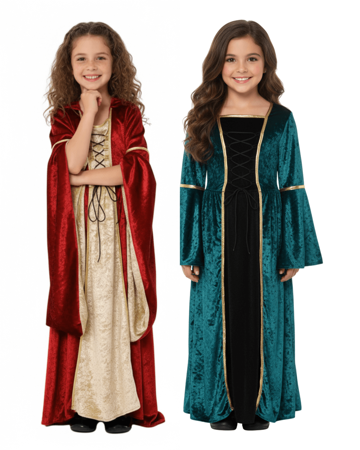 Renaissance Medieval Costume Dress for Women – Royal Style - Image 2