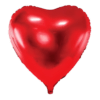 Red Heart Foil Balloons – Valentine’s Day Romantic Decoration for Weddings & Engagement Parties