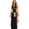 Adult Cleopatra Costume for Women, Exquisite Costume, Black/Gold