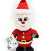 Festive Santa Walk and Sing Christmas Plush Toys
