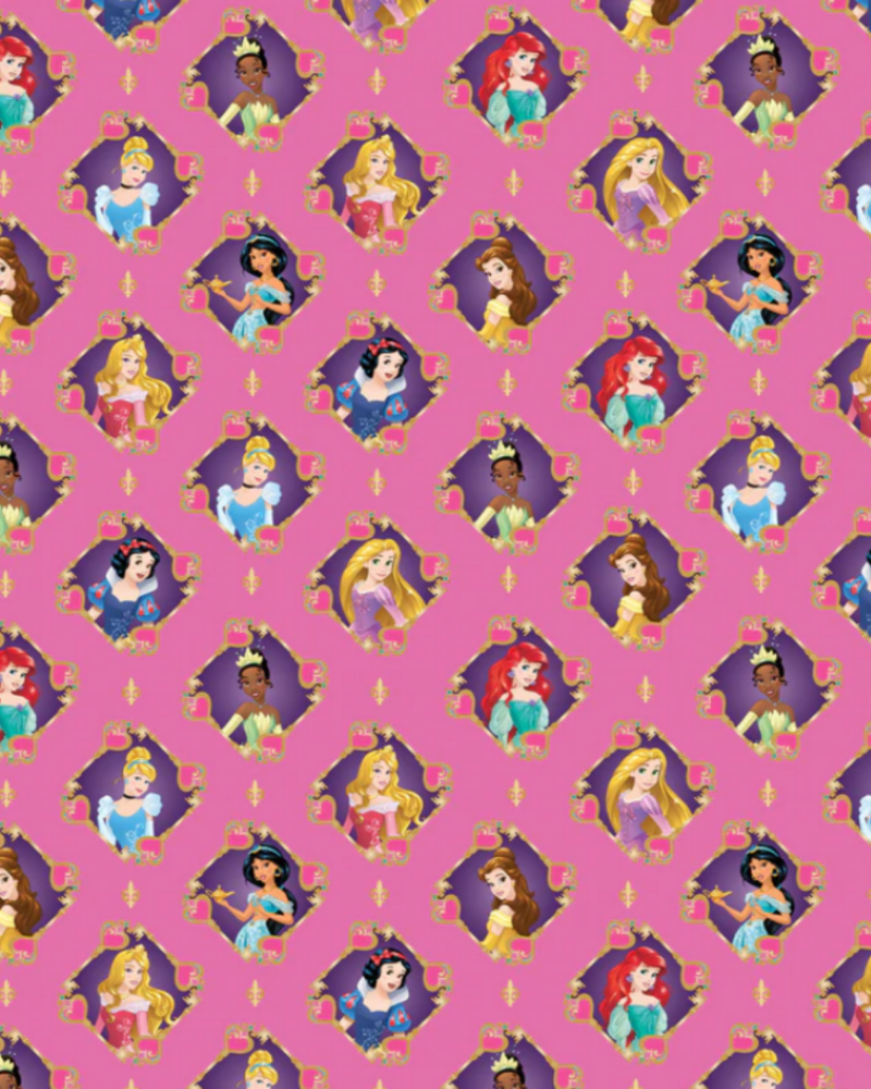 DISNEY PRINCESSES KEYS TO THE KINGDOM GIFTWRAP